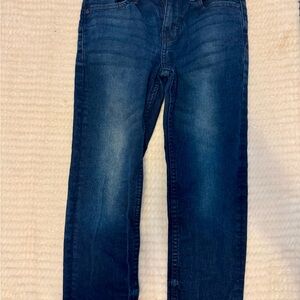 Boy’s Straight Leg Blue Jeans